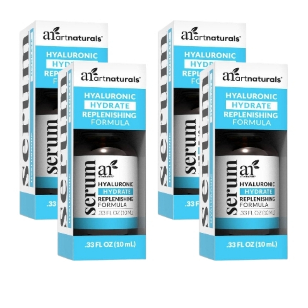 ArtNaturals Skincare Set – 4 Hyaluronic Acid Serum | NIB